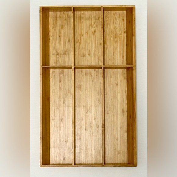 Ikea Variera Bamboo Drawer Silverware Flatware Utensil Organizer - Picture 2 of 6